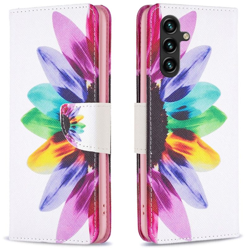 Housse Samsung Galaxy A16 4G / 5G Fleur Aquarelle