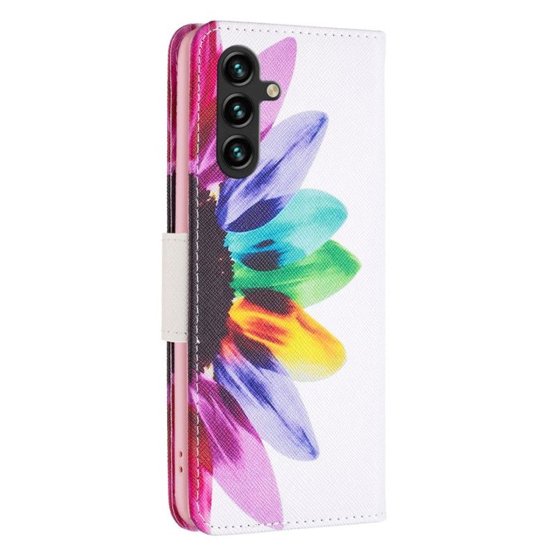 Housse Samsung Galaxy A16 4G / 5G Fleur Aquarelle