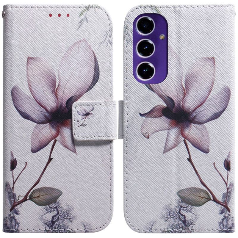 Housse Samsung Galaxy A16 4G / 5G Fleur Rose