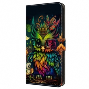 Housse Samsung Galaxy A16 4G / 5G Hibou Coloré