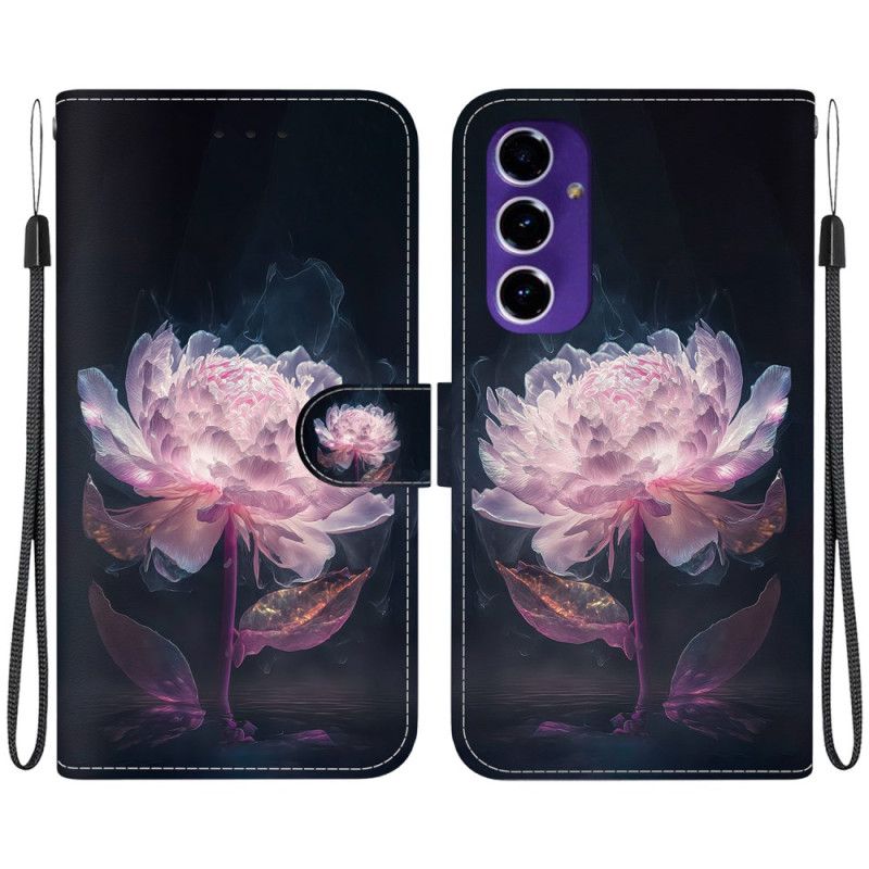 Housse Samsung Galaxy A16 4G / 5G Pivoine Violette