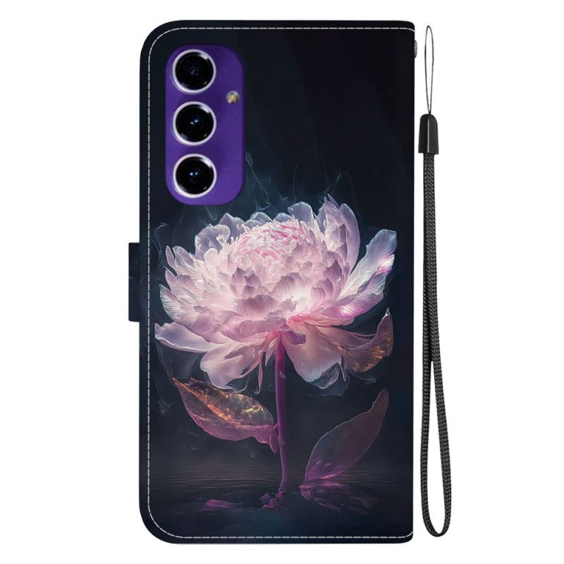 Housse Samsung Galaxy A16 4G / 5G Pivoine Violette