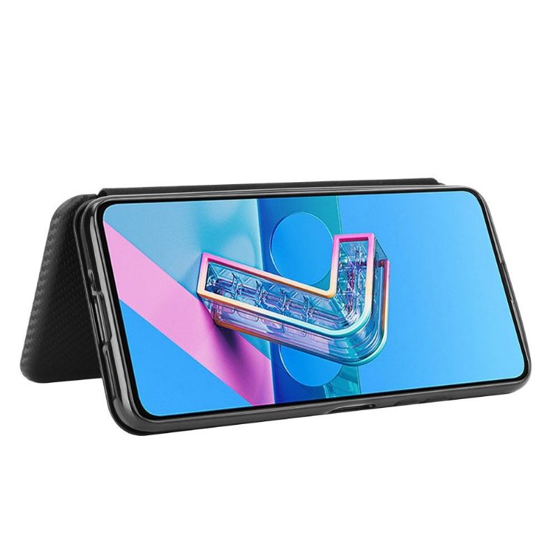 Housse Asus Zenfone 7 / Zenfone 7 Pro Effet Fibre de Carbone