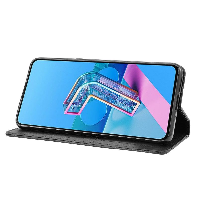 Housse Asus Zenfone 7 / Zenfone 7 Pro Le Cirénius style cuir