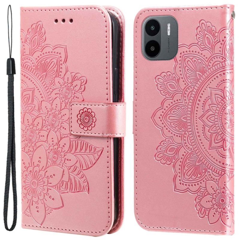 Housse Xiaomi Redmi A1 Mandala de Fleurs