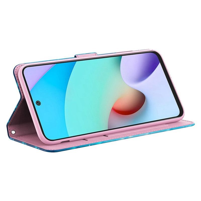 Housse Xiaomi Redmi A1 Papillons Bleus Volants