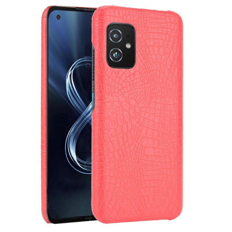 Coque Asus Zenfone 8 effet peau de croco