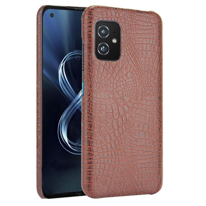 Coque Asus Zenfone 8 effet peau de croco