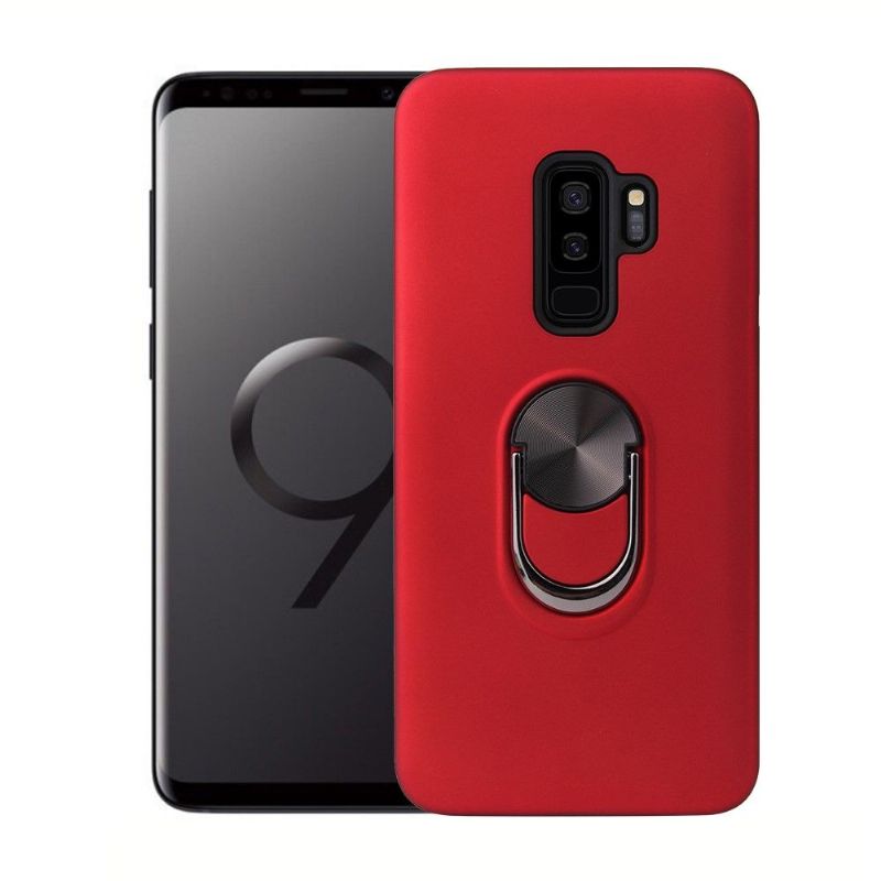 Coque Samsung Galaxy S9 Plus effet mat avec support au dos