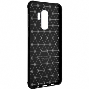 Coque Samsung Galaxy S9 Plus Vega Effet Cuir - Noir