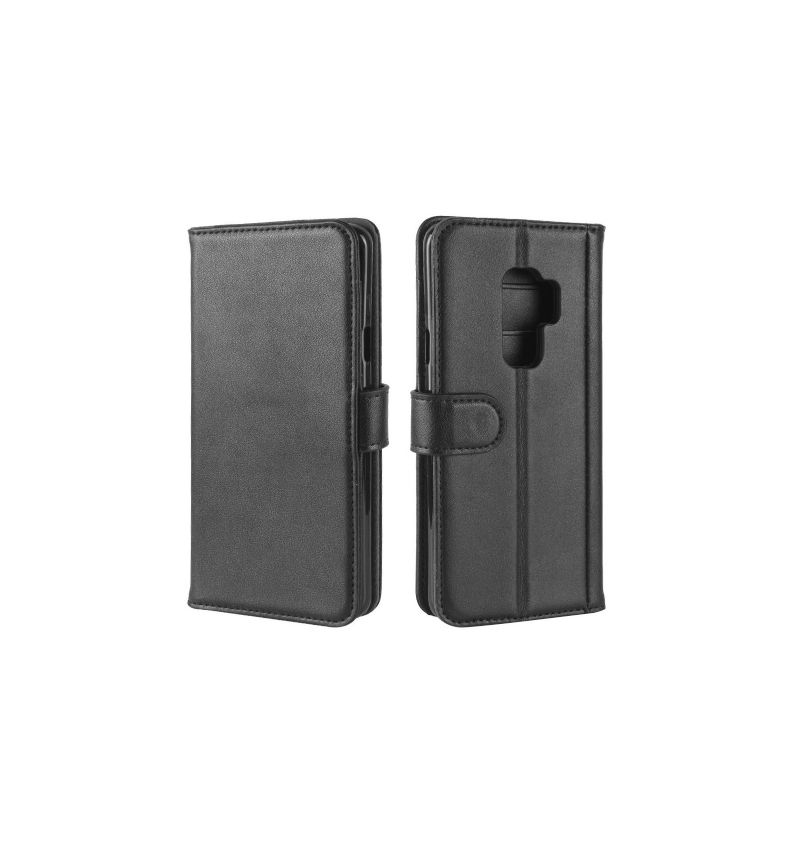 Samsung Galaxy S9 Plus - Housse cuir premium porte cartes