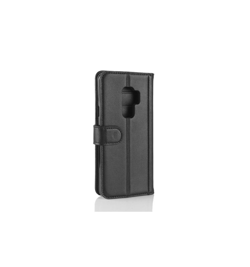 Samsung Galaxy S9 Plus - Housse cuir premium porte cartes