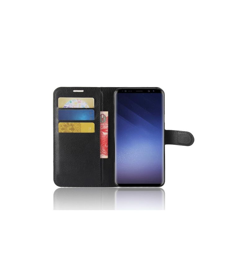 Samsung Galaxy S9 Plus - Housse style cuir porte cartes