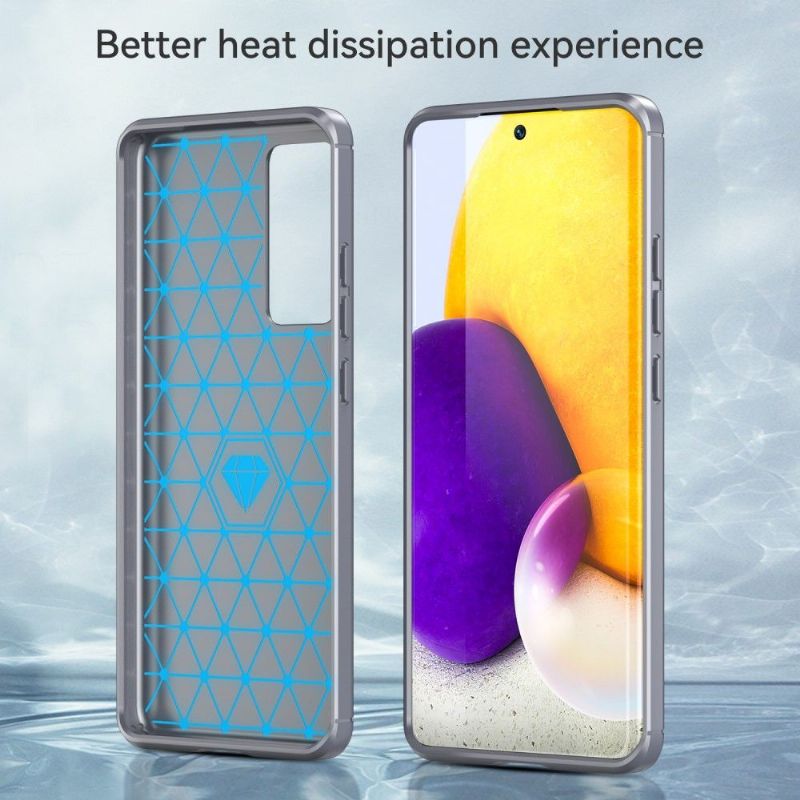 Coque Xiaomi 12 / 12X effet brossé silicone