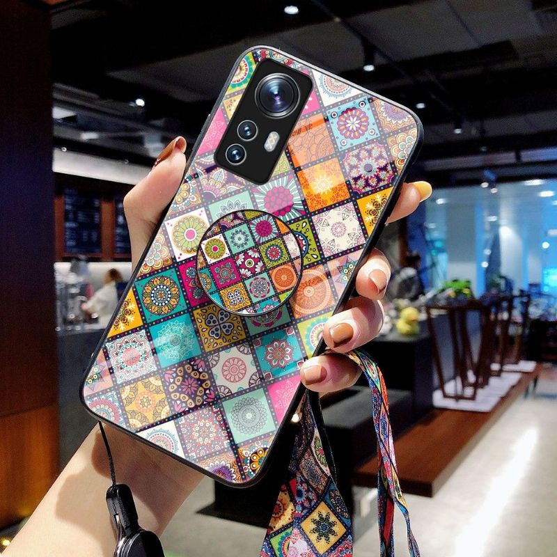 Coque Xiaomi 12 / 12X Kaleidoscope Mandala avec support