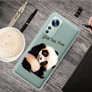 Coque Xiaomi 12 / 12X Panda "Give me five"