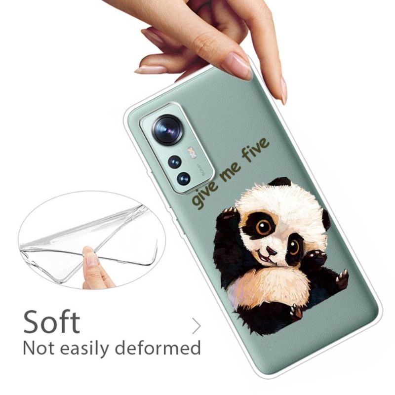 Coque Xiaomi 12 / 12X Panda "Give me five"