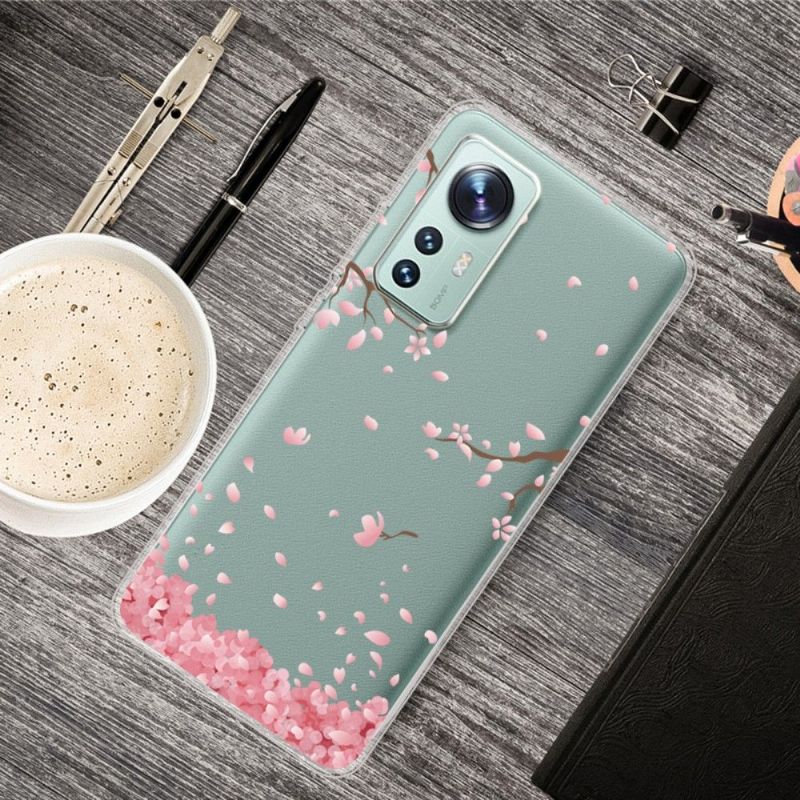 Coque Xiaomi 12 / 12X Pétales de fleurs