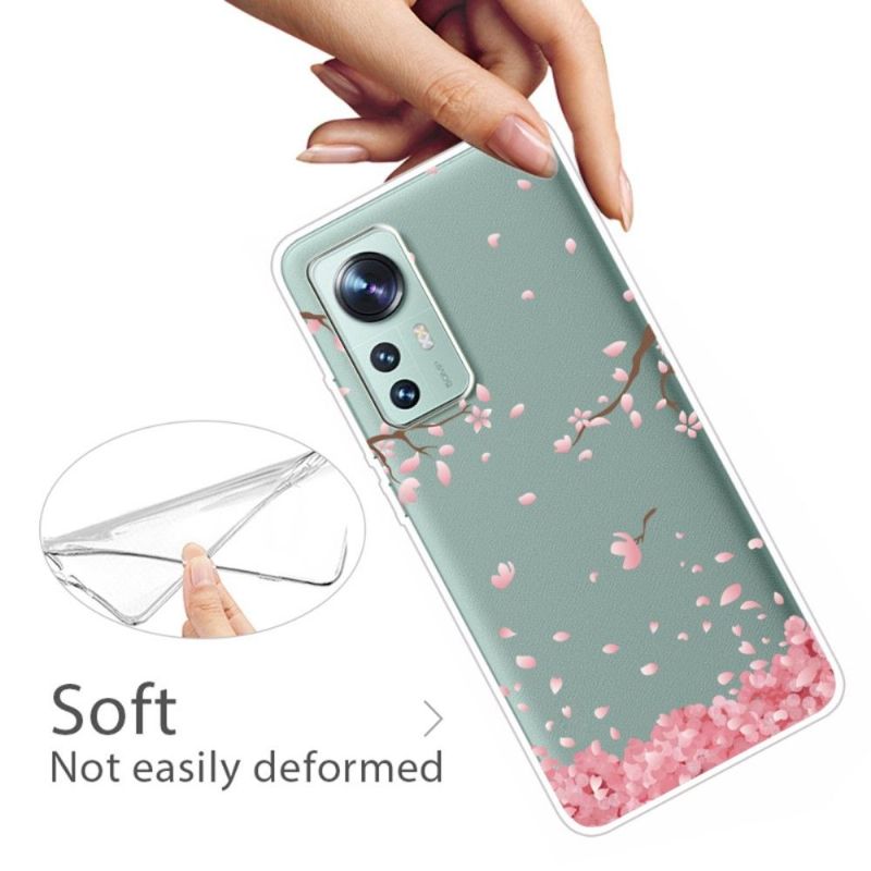 Coque Xiaomi 12 / 12X Pétales de fleurs