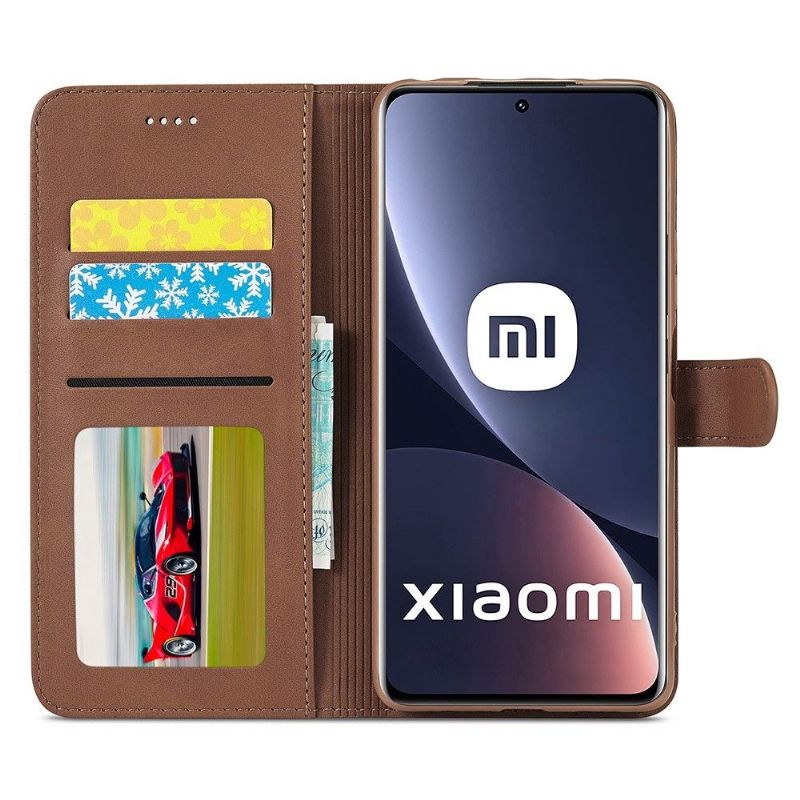 Housse Xiaomi 12 / 12X Effet Cuir LC.IMEEKE