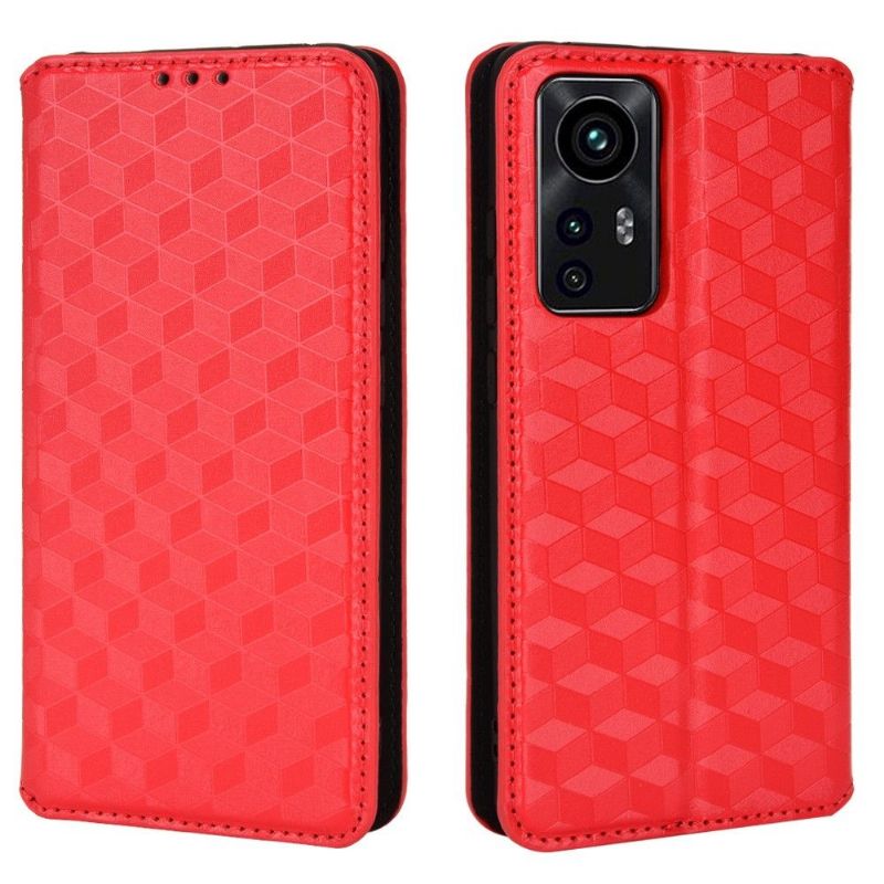 Housse Xiaomi 12 / 12X flip cover design géométrie