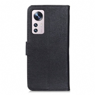 Housse Xiaomi 12 / 12X KHAZNEH Effet Cuir Porte-Cartes