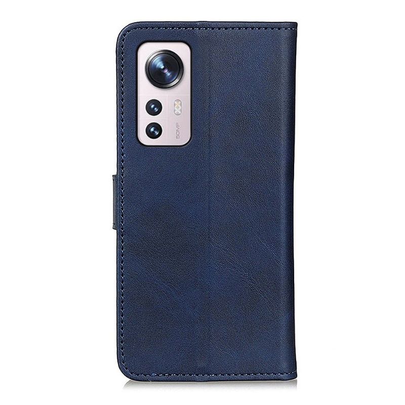 Housse Xiaomi 12 / 12X Marius effet cuir mat