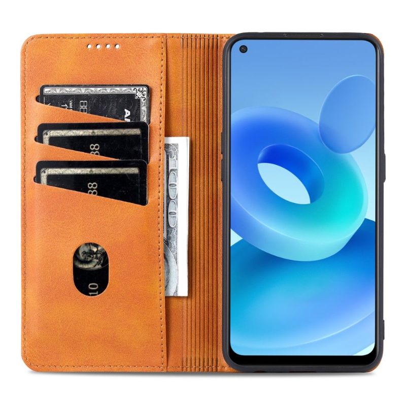 Étui portefeuille Oppo A94 5G simili cuir