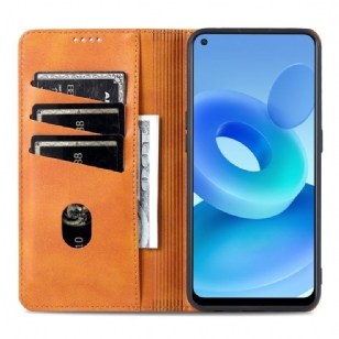 Étui portefeuille Oppo A94 5G simili cuir