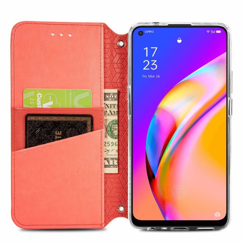 Housse Oppo A94 5G Chic Mandala simili cuir