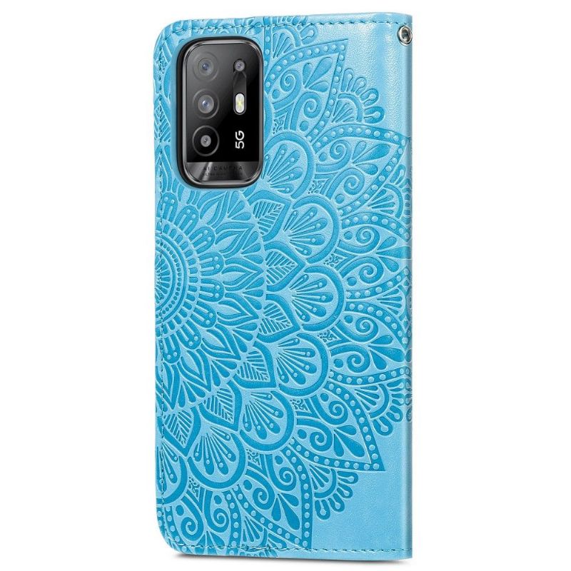 Housse Oppo A94 5G Mandala Leaf