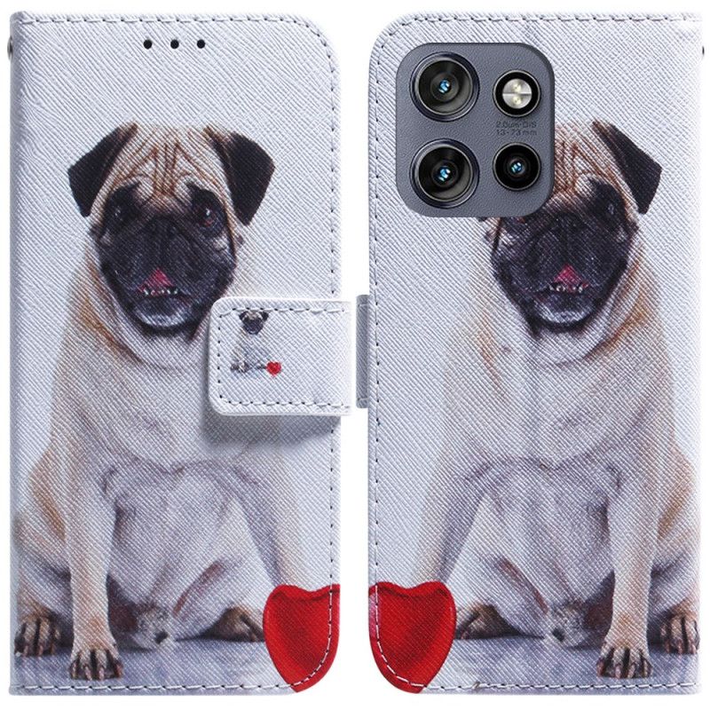 Housse Motorola Edge 50 Neo Pug Dog