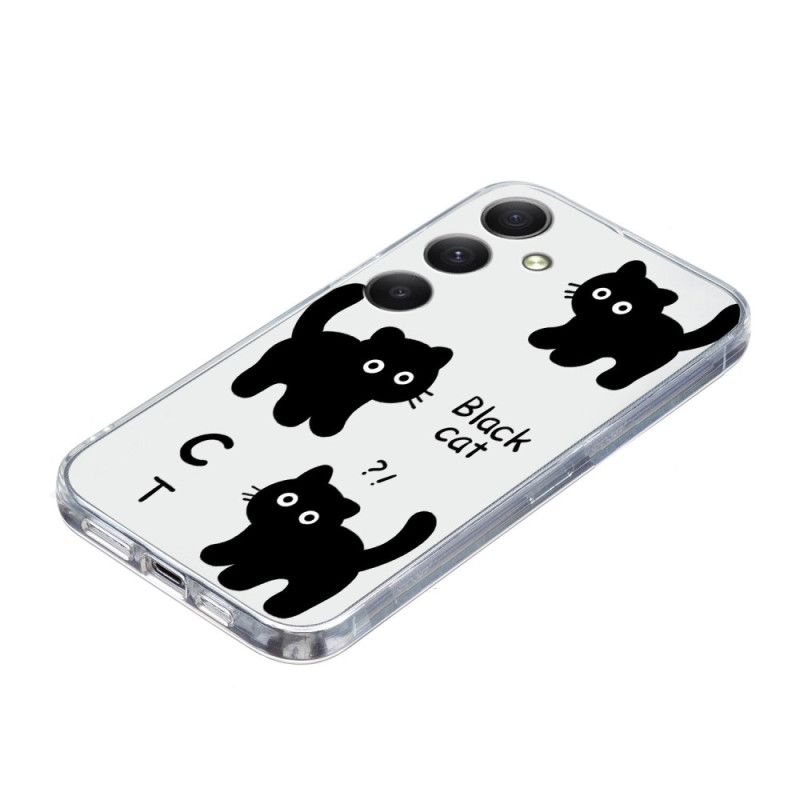 Coque Samsung Galaxy S24 FE Black Cat