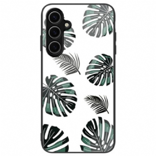 Coque Samsung Galaxy S24 FE Motif Feuilles