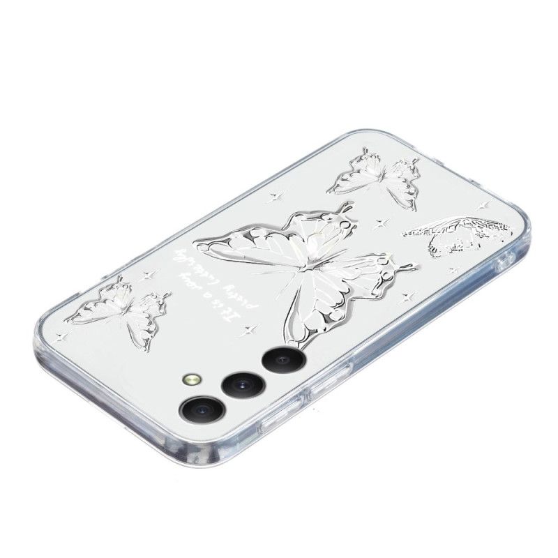 Coque Samsung Galaxy S24 FE Motif Papillon