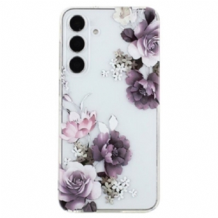 Coque Samsung Galaxy S24 FE Pivoines