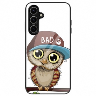 Coque Samsung Galaxy S24 FE Verre Trempé Bad Hibou