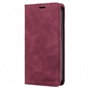 Flip Cover Samsung Galaxy S24 FE Style Rétro Technologie de Blocage RFID BETOPNICE