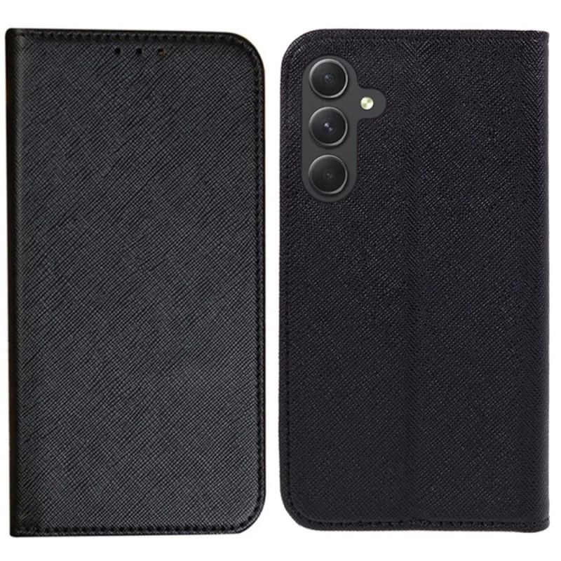 Flip Cover Samsung Galaxy S24 FE Texture Croisée