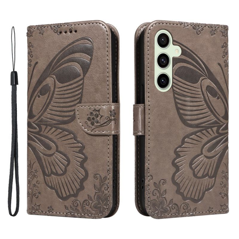 Housse Samsung Galaxy S24 FE Papillon Graphique