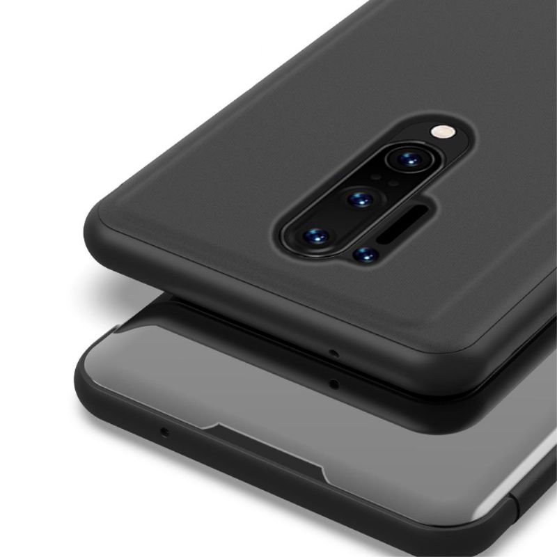 Coque OnePlus 8 Pro avec rabat effet miroir