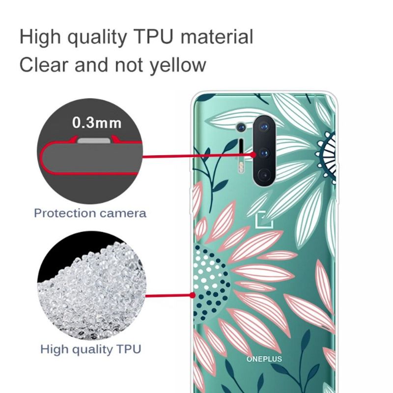 Coque OnePlus 8 Pro Daisy fleurs