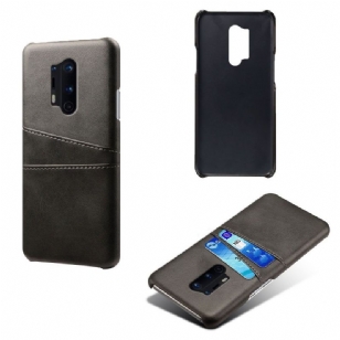 Coque OnePlus 8 Pro Mélodie effet cuir porte cartes