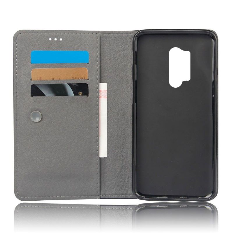 Housse OnePlus 8 Pro MDay style cuir porte-cartes