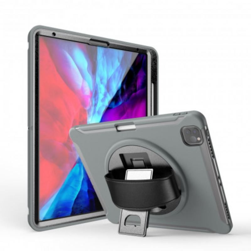 Coque iPad Pro 12.9" Sangle, Support et Porte-Stylet