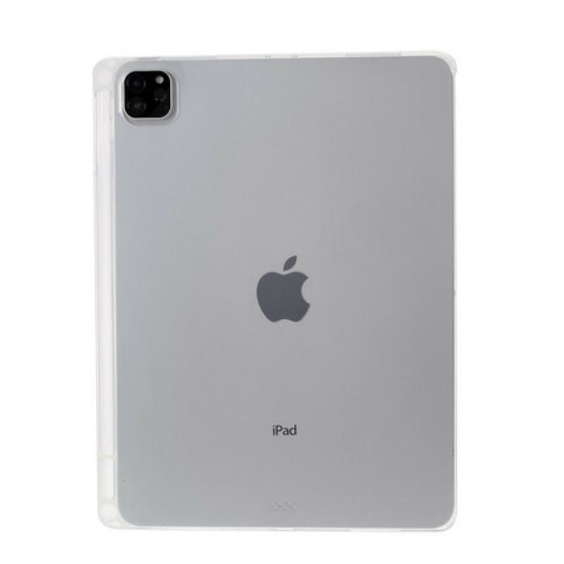 Coque iPad Pro 12.9" Transparente Porte-Crayon