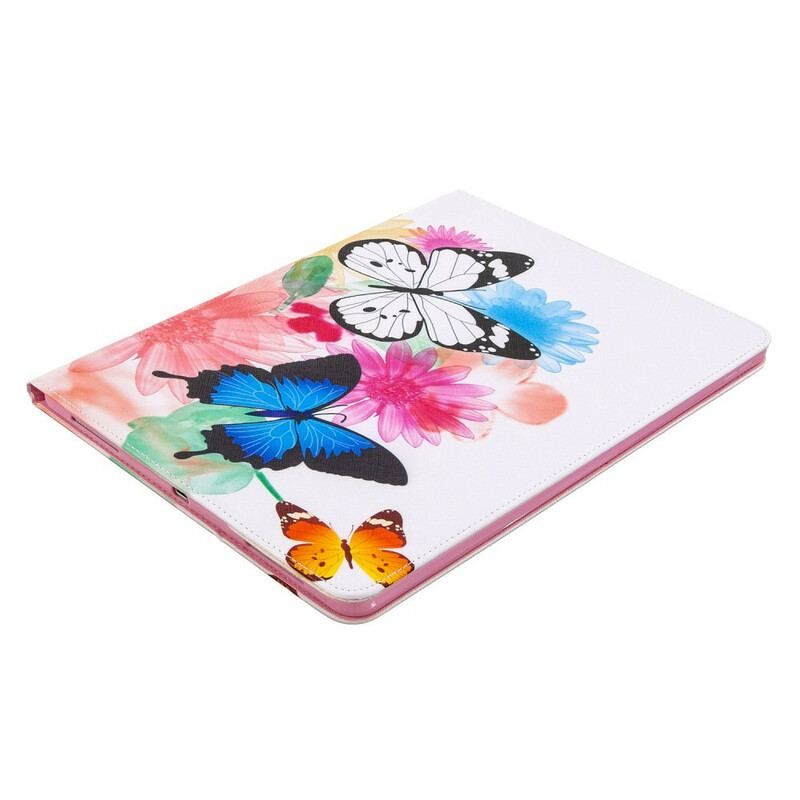 Housse iPad Pro 12.9" Motif Imprimé Papillons