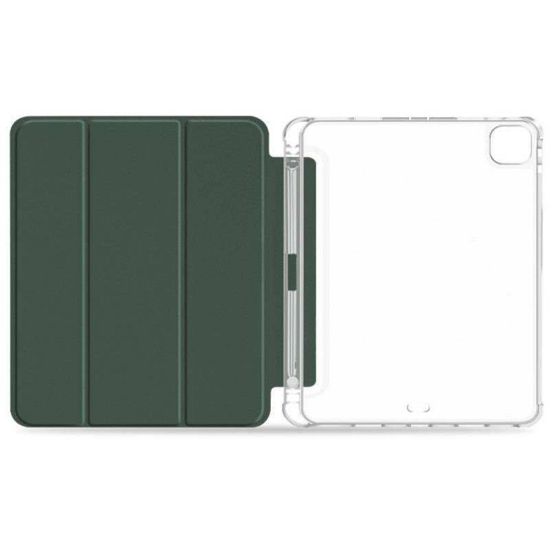 Smart Case iPad Pro 12.9" Dos Transparent Porte-Stylet