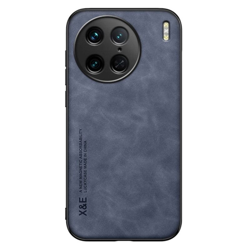 Coque Vivo X90 Pro Cuir Effet Cuir X&E