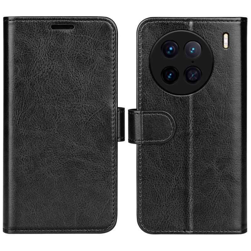 Housse Vivo X90 Pro Simili Cuir Vintage